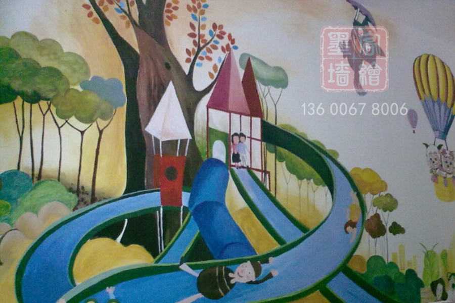 MK_QH183學校幼兒園墻繪
