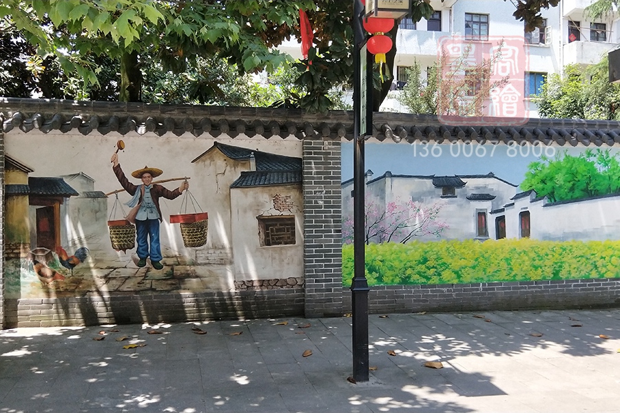 MK_QH253文化墻繪