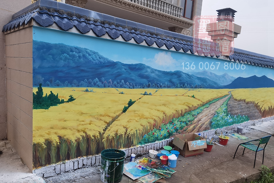 MK_QH252文化墻繪